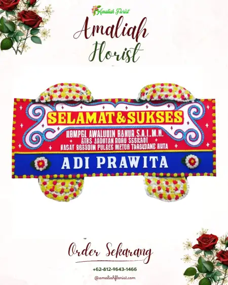 Papan Bunga Ucapan Selamat Landoh