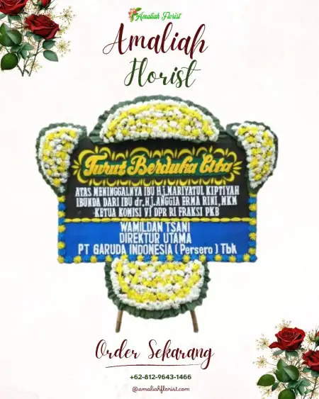 Papan Bunga Duka Landoh